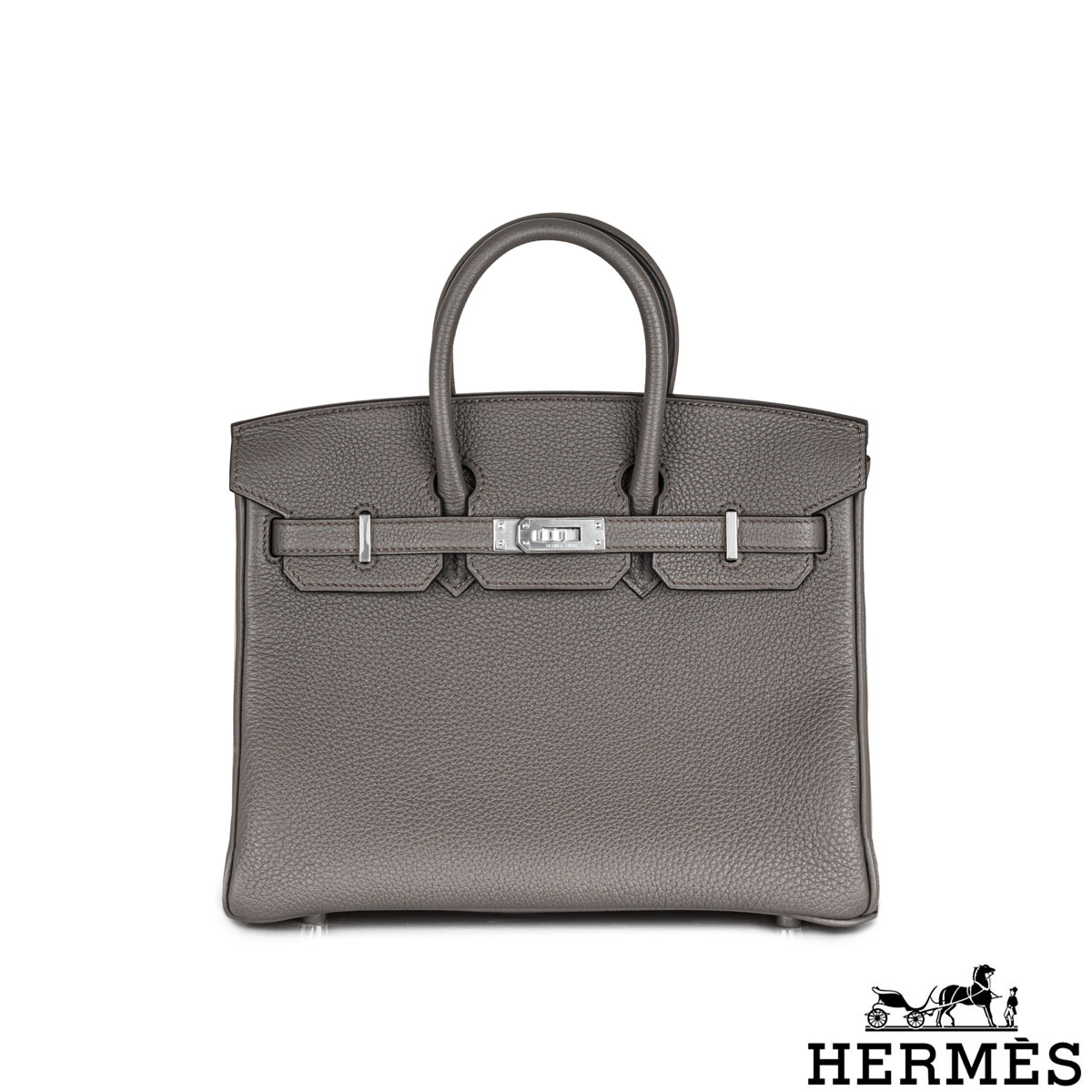 Hermès Birkin 25 Togo Gris Etain